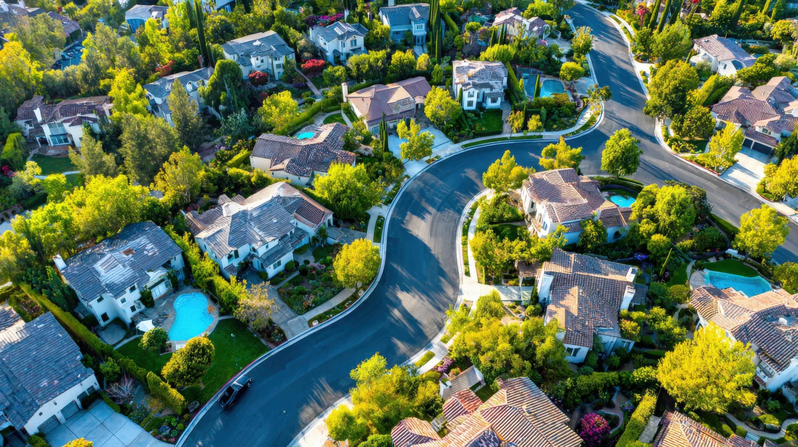 Modern real estate detail